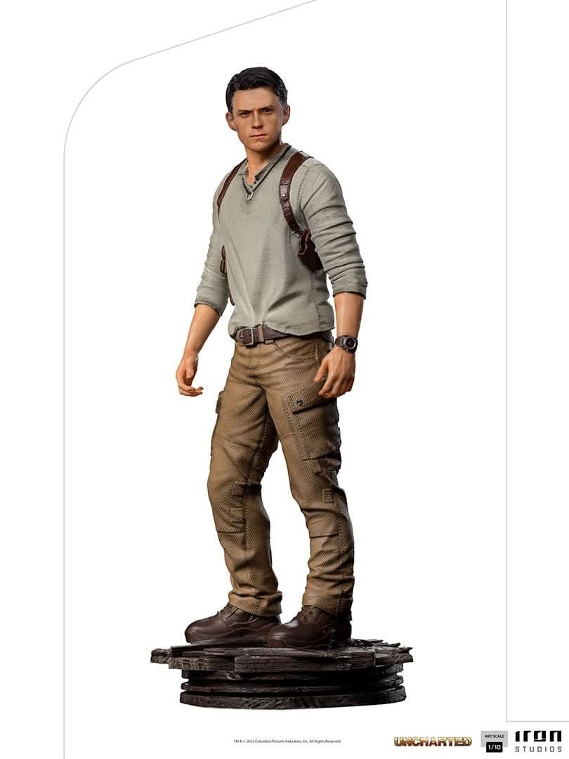 Nathan Drake Statue - Uncharted (Movie) - Art Scale 1/10 - Iron Studios