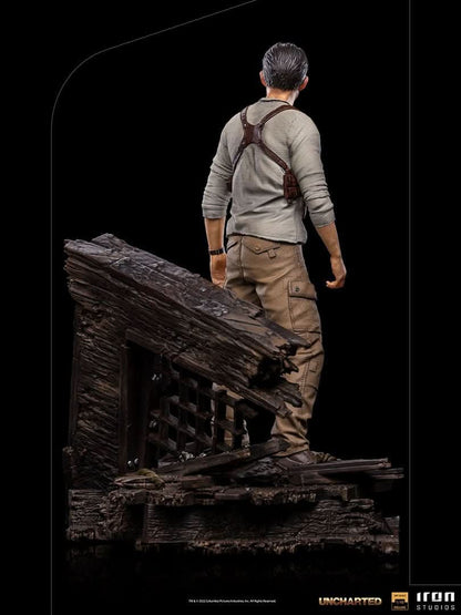 Nathan Drake Deluxe Statue - Uncharted (Movie) - Art Scale 1/10 - Iron Studios