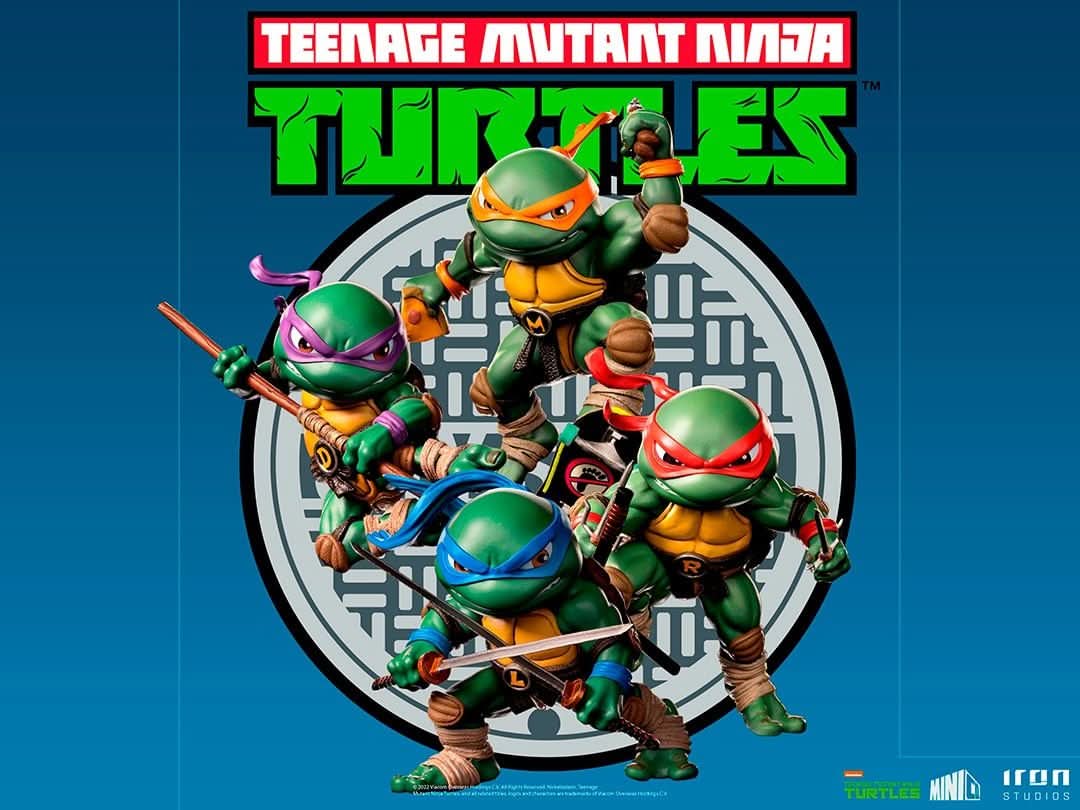 Figurine Leonardo - Teenage Mutant Ninja Turtles - Mini Co.