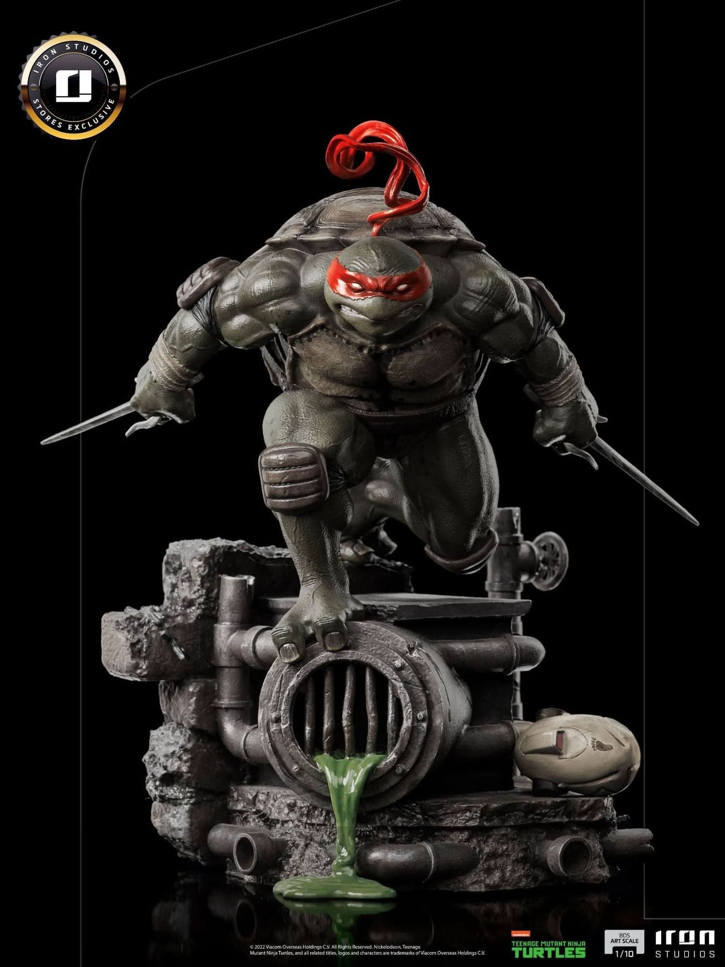 Raphael Statue (Comics Version) - Teenage Mutant Ninja Turtles - BDS Art Scale 1/10 - Iron Studios