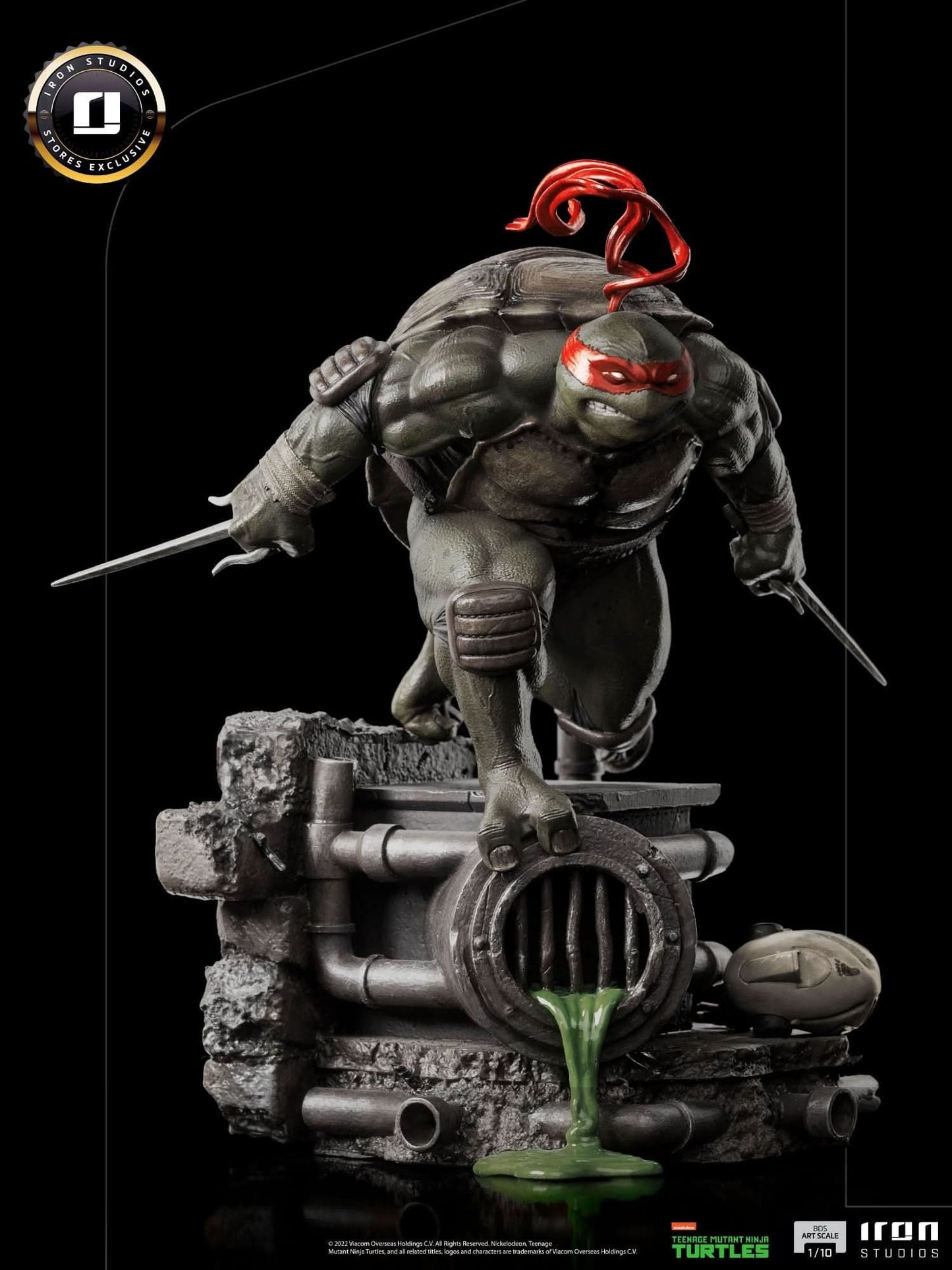 Raphael Statue (Comics Version) - Teenage Mutant Ninja Turtles - BDS Art Scale 1/10 - Iron Studios