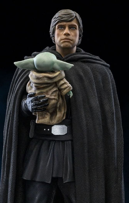 Statue Luke Skywalker and Grogu - Star Wars: The Mandalorian - Art Scale 1/10