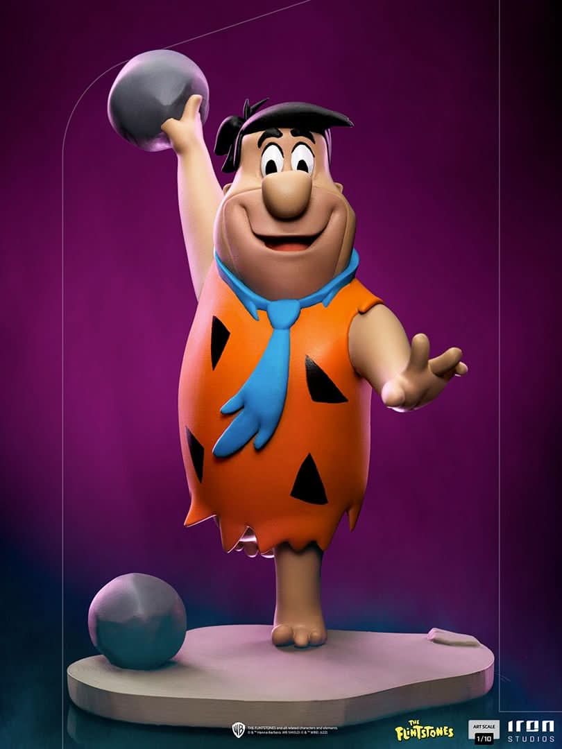 Fred Flintstone Statue - The Flintstones - Art Scale 1/10 - Iron Studios