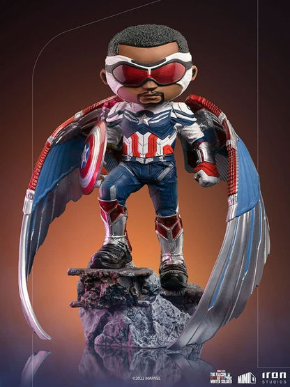 Captain America Sam Wilson Statue - The Falcon and the Winter Soldier - Minico - Iron Studios