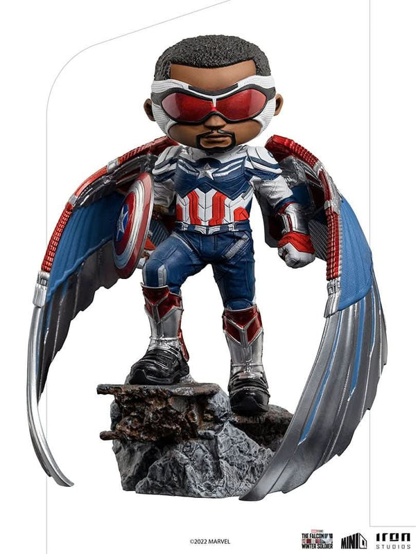 Captain America Sam Wilson Statue - The Falcon and the Winter Soldier - Minico - Iron Studios