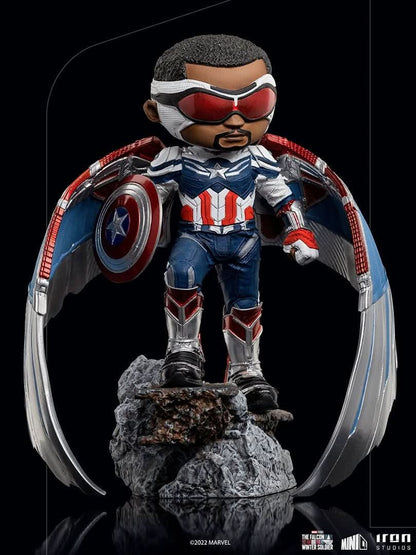 Captain America Sam Wilson Statue - The Falcon and the Winter Soldier - Minico - Iron Studios