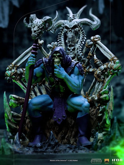Statue Skeletor on Throne - Masters of the Universe - Art Scale 1/10
