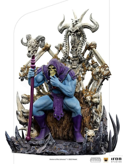 Statue Skeletor on Throne - Masters of the Universe - Art Scale 1/10