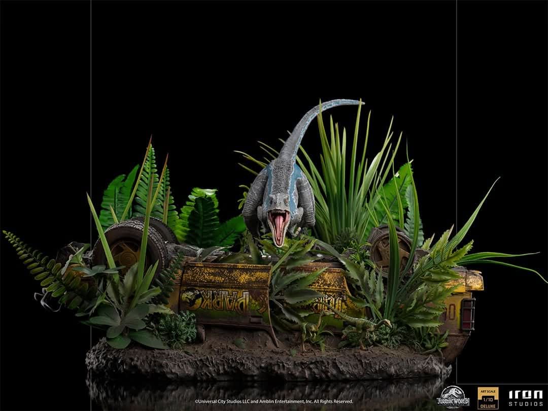 Statue Blue Deluxe - Jurassic World: Fallen Kingdom - Art Scale 1/10