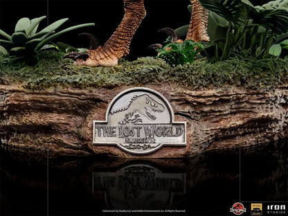 Velociraptor Deluxe Statue - The Lost World: Jurassic Park - Art Scale 1/10 - Iron Studios