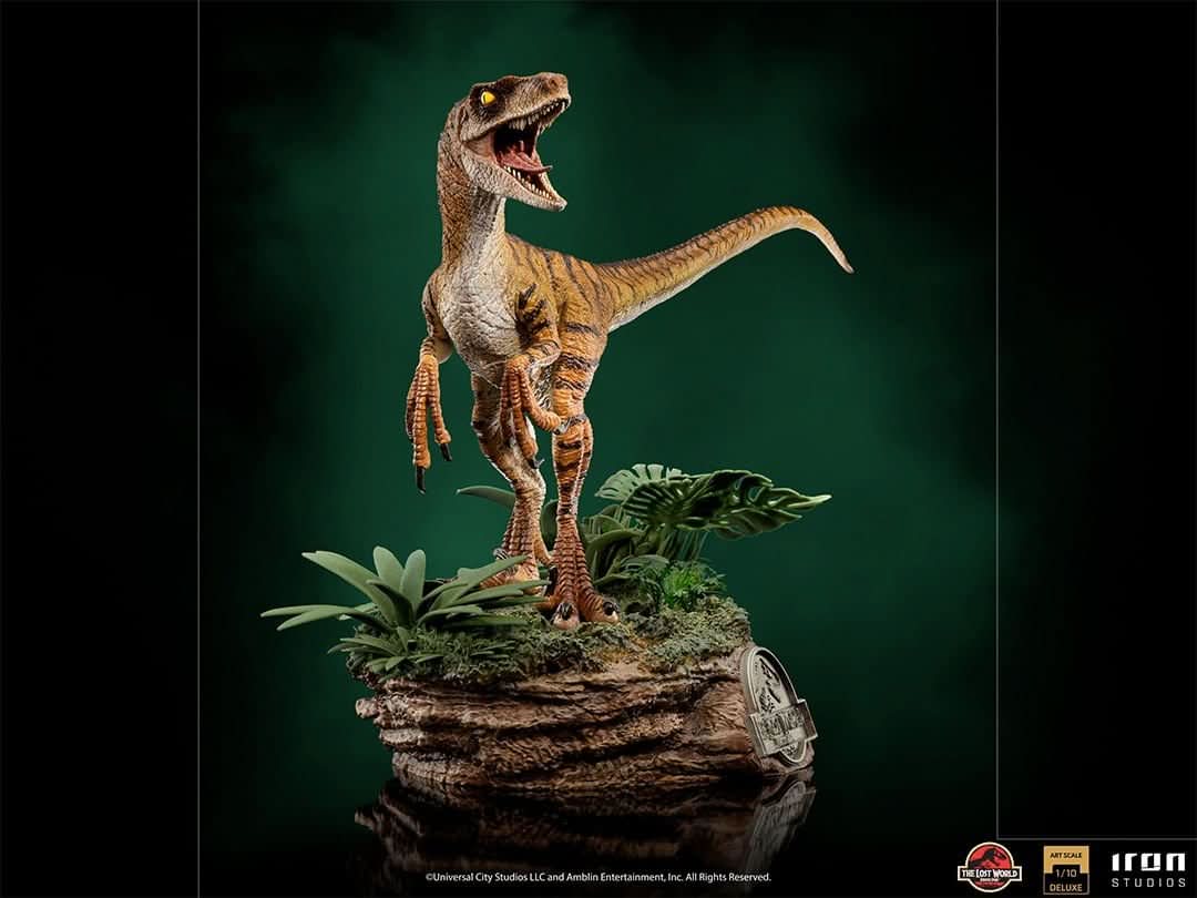 Velociraptor Deluxe Statue - The Lost World: Jurassic Park - Art Scale 1/10