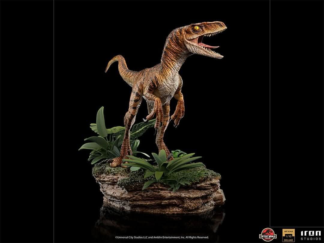Velociraptor Deluxe Statue - The Lost World: Jurassic Park - Art Scale 1/10 - Iron Studios