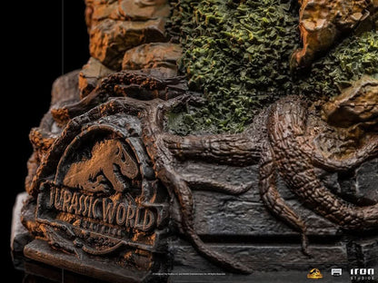 Dilophosaurus Statue - Jurassic World - Art Scale 1/10 - Iron Studios