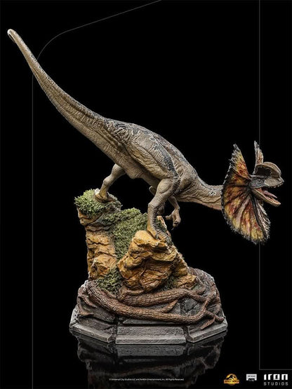 Dilophosaurus Statue - Jurassic World - Art Scale 1/10 - Iron Studios