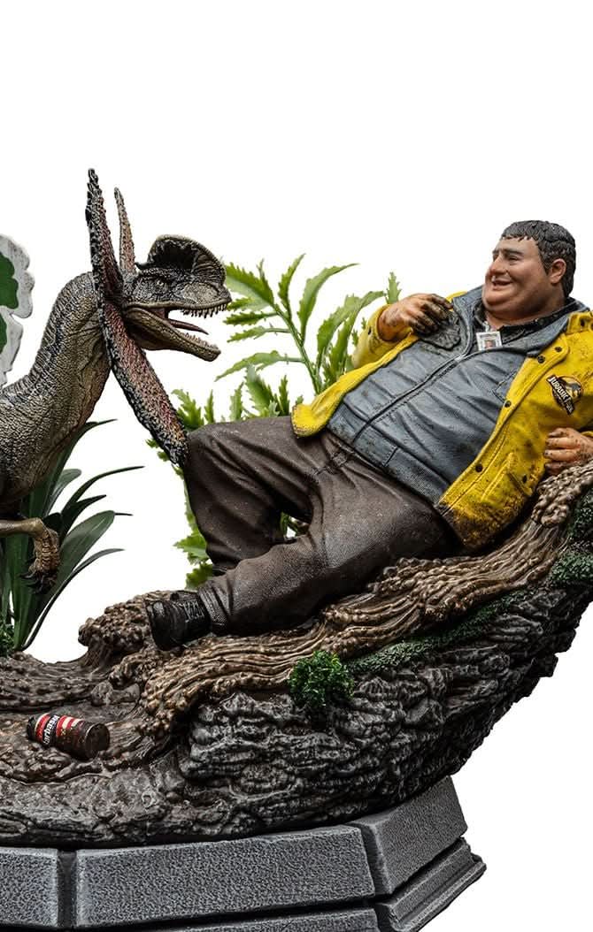 Dennis Nedry Statue - Jurassic Park - Art Scale 1/10 - Jurassic World
