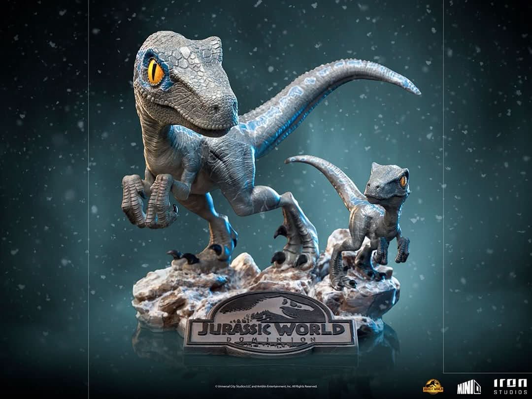 Figurine Blue and Beta - Jurassic World: Dominion - Mini Co.