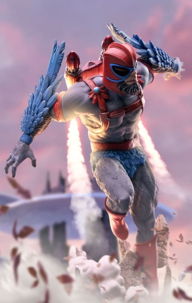 Stratos Statue - Masters of the Universe - BDS Art Scale 1/10