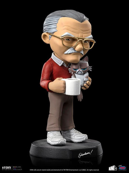 Figurine Stan Lee with Grumpy Cat - Pow - Mini Co. - Spider-Man