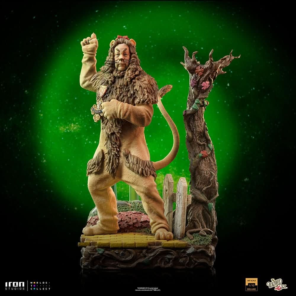 Cowardly Lion Deluxe Statue - The Wizard of Oz - Art Scale 1/10 - Iron Studios