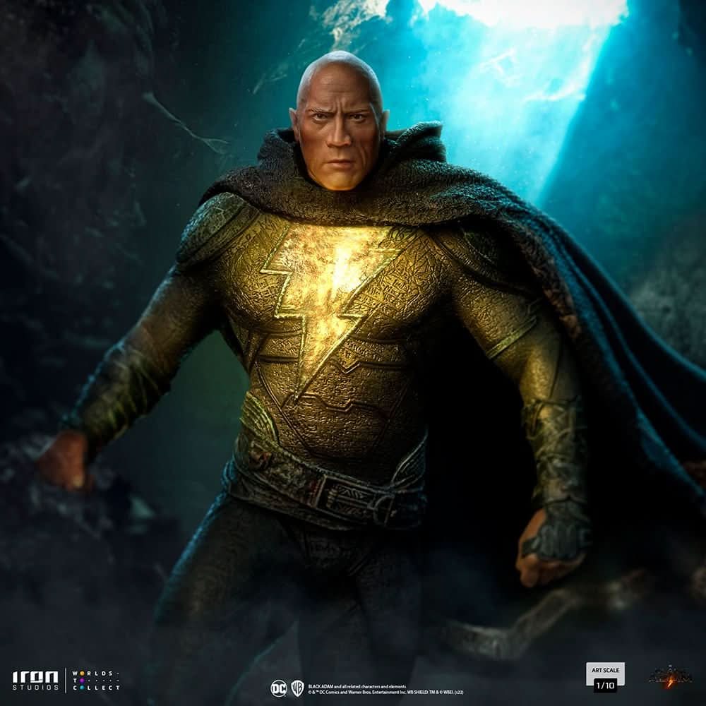 Black Adam Statue - Black Adam - Art Scale 1/10 - Iron Studios