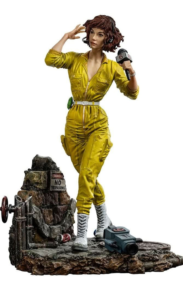 April O'Neil Statue - Teenage Mutant Ninja Turtles - BDS Art Scale 1/10