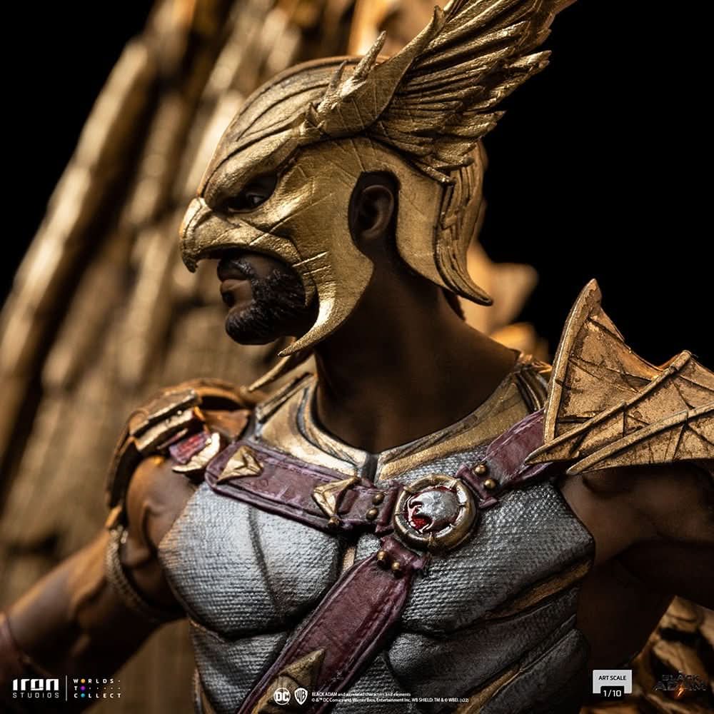 Hawkman Statue - Black Adam - Art Scale 1/10 - Iron Studios
