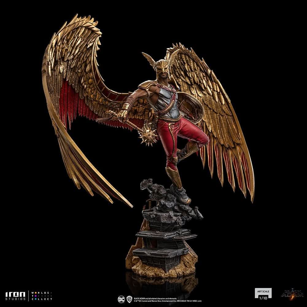 Hawkman Statue - Black Adam - Art Scale 1/10 - Iron Studios