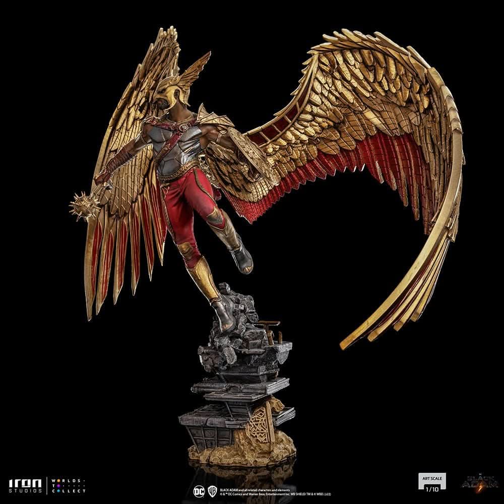 Hawkman Statue - Black Adam - Art Scale 1/10 - Iron Studios