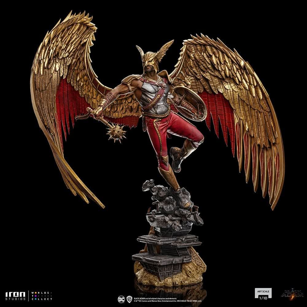 Hawkman Statue - Black Adam - Art Scale 1/10 - Iron Studios