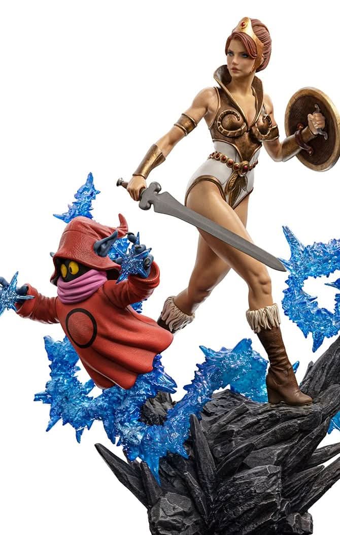 Statue Teela and Orko - Masters of the Universe - BDS Art Scale 1/10