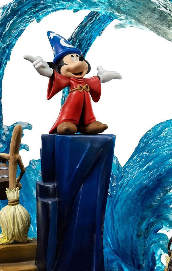 Mickey Deluxe Statue - Disney 100th - Fantasia - Art Scale 1/10 - Disney Classics