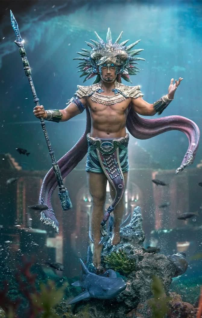 King Namor Statue - Black Panther: Wakanda Forever - Art Scale 1/10 - Iron Studios