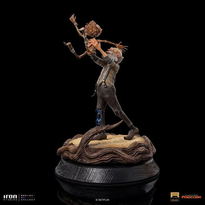 Geppetto & Pinocchio Deluxe Statue (Signed Version) - Pinocchio - Art Scale 1/10 - Iron Studios