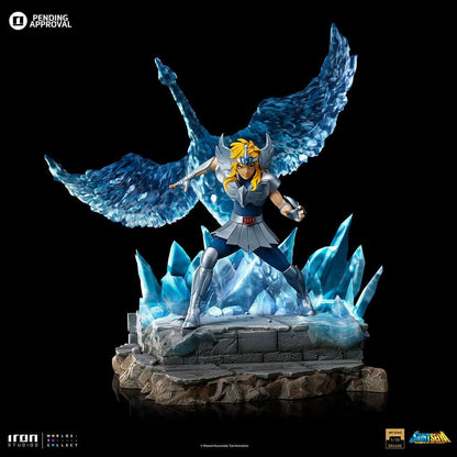 Cygnus Hyoga Deluxe Statue - Saint Seiya - Art Scale 1/10 - Iron Studios