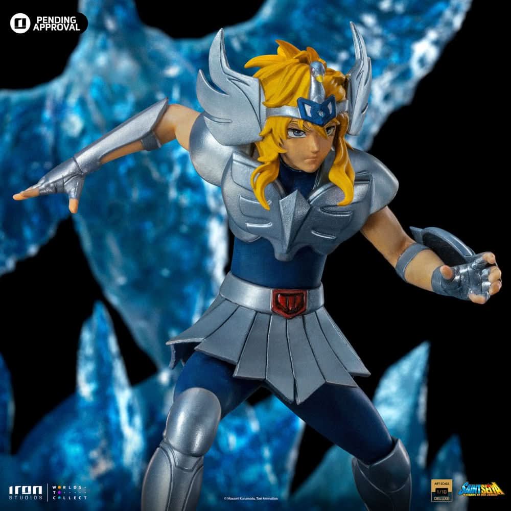 Cygnus Hyoga Deluxe Statue - Saint Seiya - Art Scale 1/10 - Iron Studios