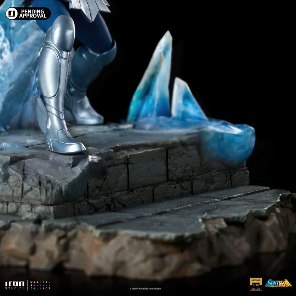 Cygnus Hyoga Deluxe Statue - Saint Seiya - Art Scale 1/10 - Iron Studios
