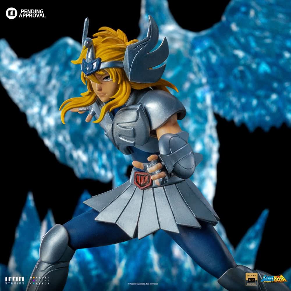 Cygnus Hyoga Deluxe Statue - Saint Seiya - Art Scale 1/10 - Iron Studios