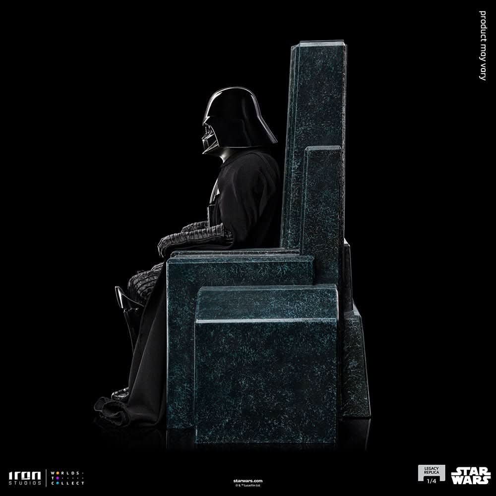 Darth Vader on Throne Statue - Star Wars: Obi-Wan Kenobi Series - Legacy Replica 1/4 - Iron Studios