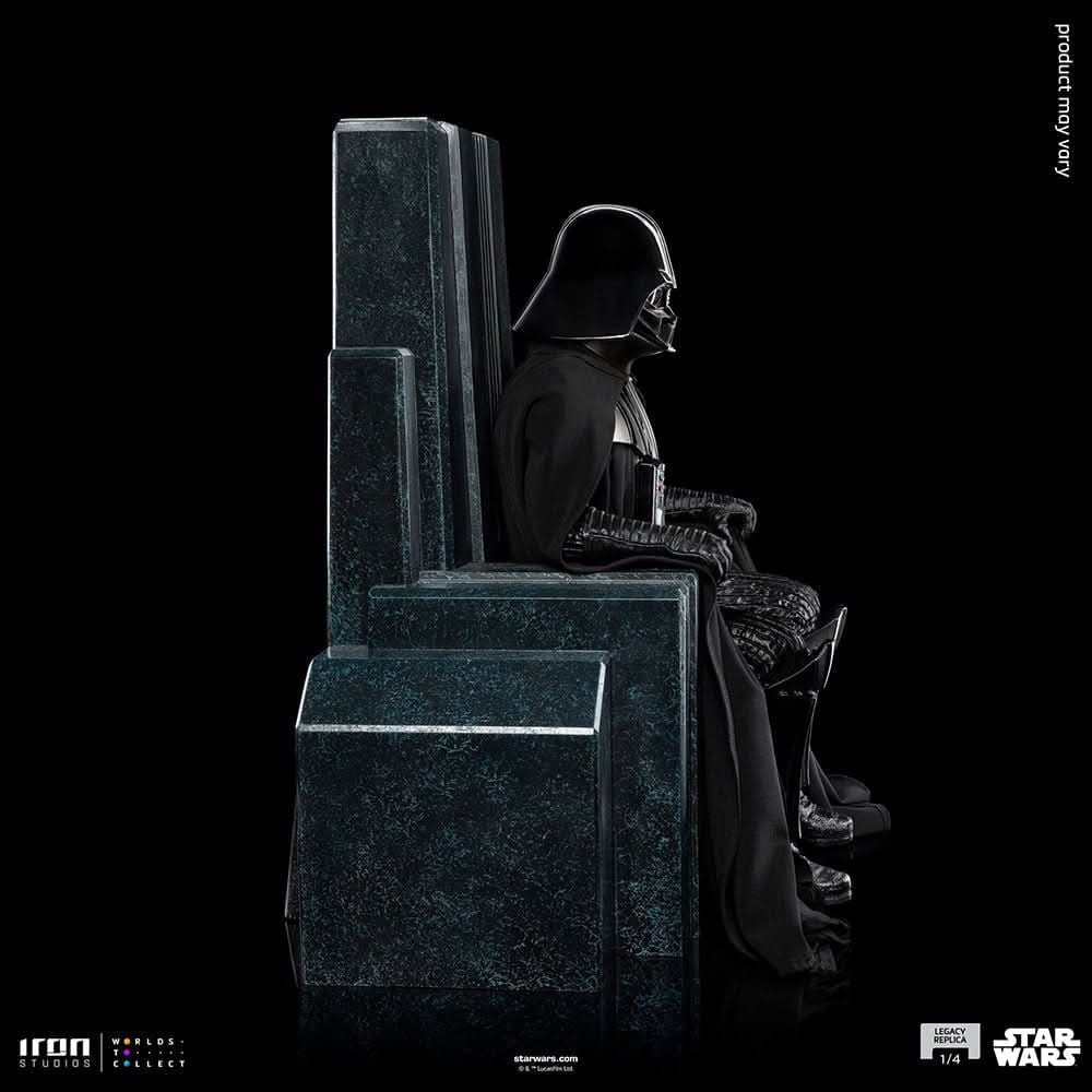 Darth Vader on Throne Statue - Star Wars: Obi-Wan Kenobi Series - Legacy Replica 1/4 - Iron Studios