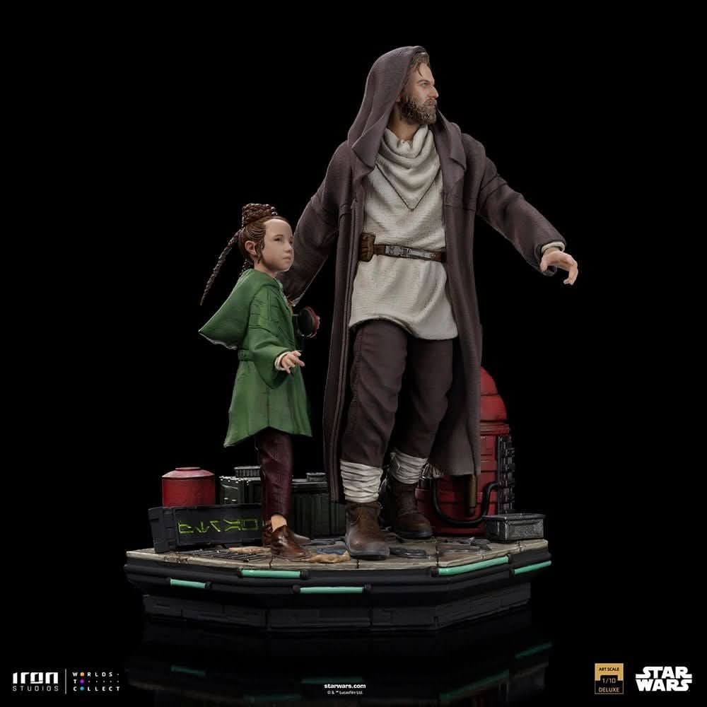 Statue Obi-Wan and Young Leia - Star Wars: Obi-Wan Kenobi Series - Art Scale 1/10