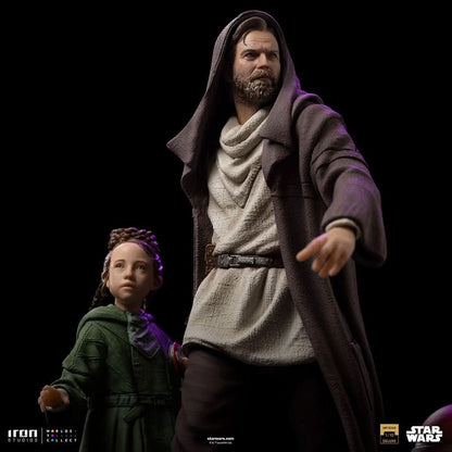 Statue Obi-Wan and Young Leia - Star Wars: Obi-Wan Kenobi Series - Art Scale 1/10