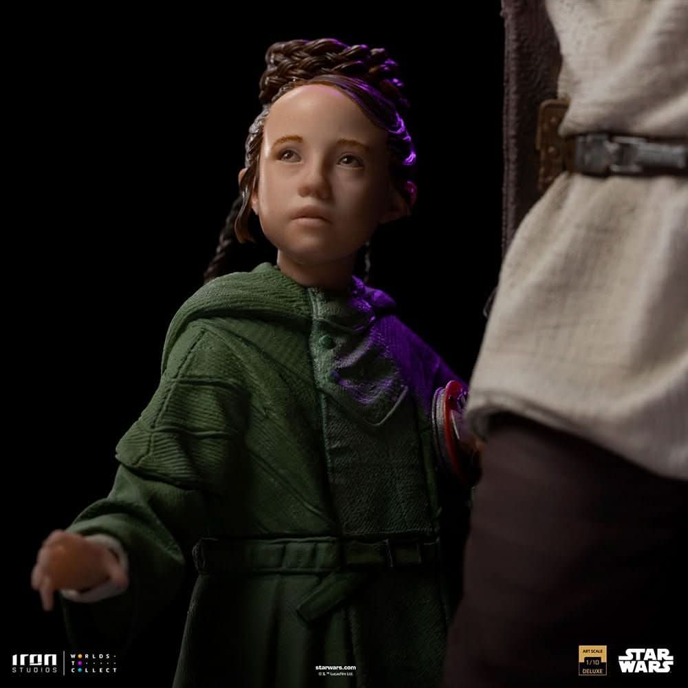 Statue Obi-Wan and Young Leia - Star Wars: Obi-Wan Kenobi Series - Art Scale 1/10