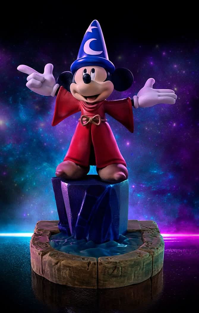 Mickey Statue - Disney 100th - Fantasia - Art Scale 1/10