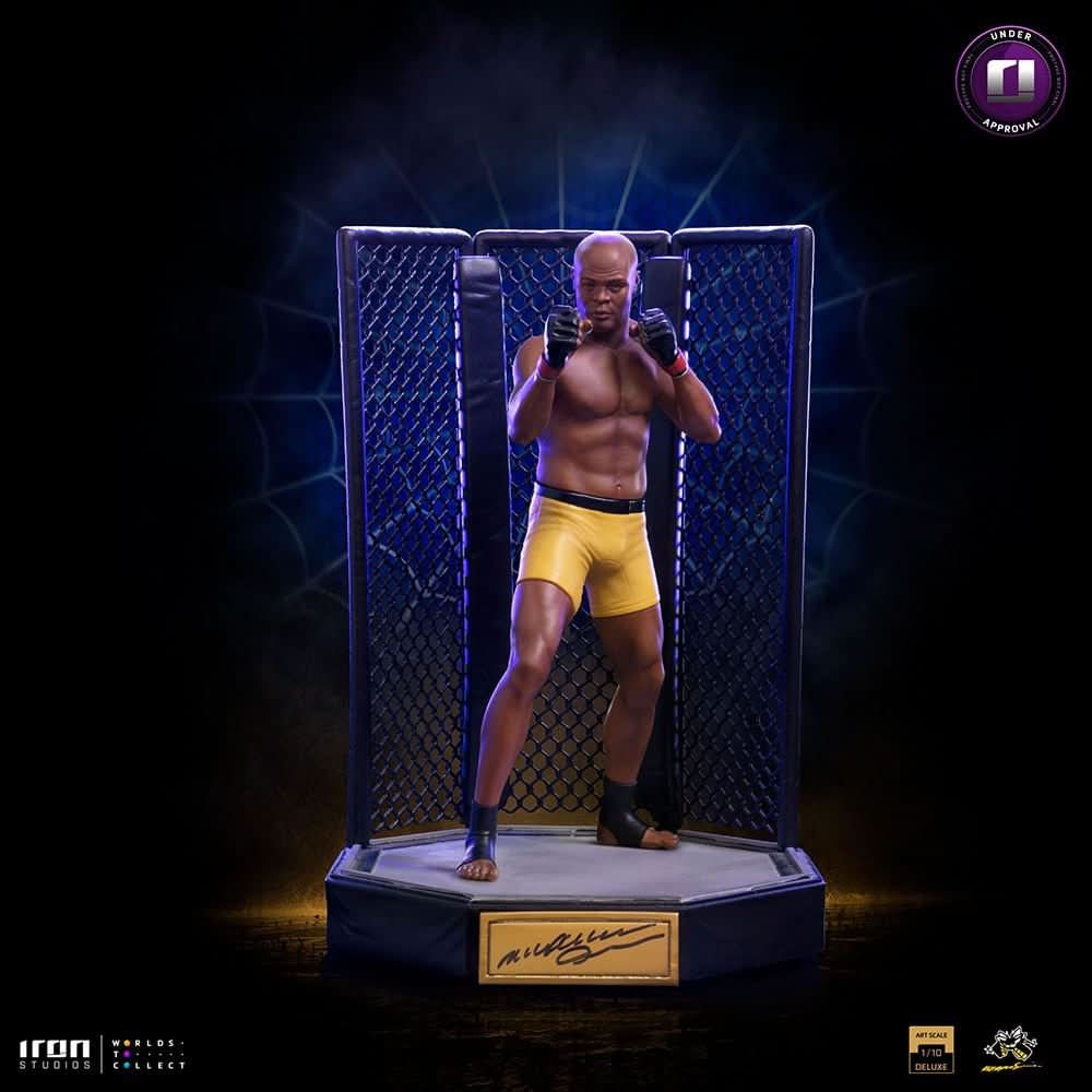 Anderson "Spider" Silva Deluxe Statue (Signed Version) - Art Scale 1/10 - Iron Studios