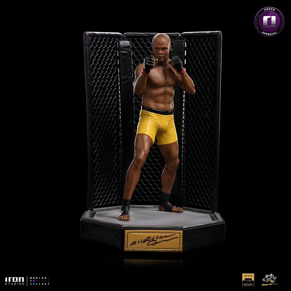 Anderson "Spider" Silva Deluxe Statue (Signed Version) - Art Scale 1/10 - Iron Studios