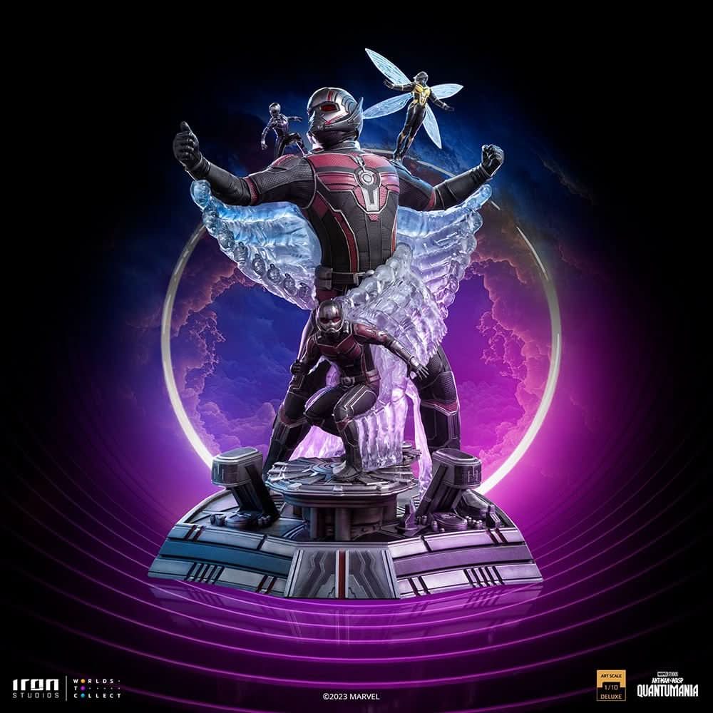 Ant-Man and The Wasp Deluxe Statue - Ant-Man and The Wasp: Quantumania - Art Scale 1/10 - Iron Studios
