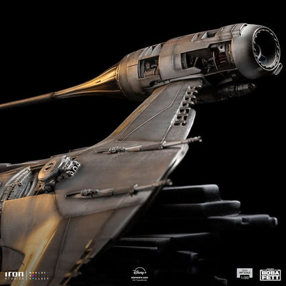 Mando's N-1 Starfighter Statue - Star Wars: The Book of Boba Fett - Demi Art Scale 1/20 - Iron Studios