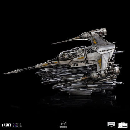 Mando's N-1 Starfighter Statue - Star Wars: The Book of Boba Fett - Demi Art Scale 1/20 - Iron Studios