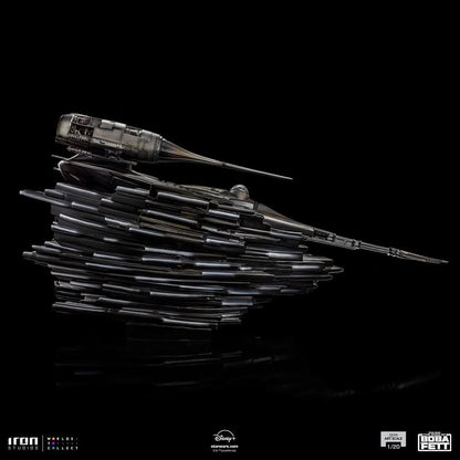 Mando's N-1 Starfighter Statue - Star Wars: The Book of Boba Fett - Demi Art Scale 1/20 - Iron Studios