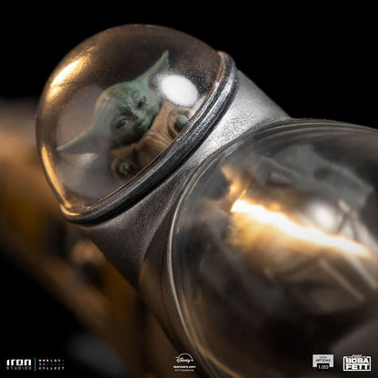 Mando's N-1 Starfighter Statue - Star Wars: The Book of Boba Fett - Demi Art Scale 1/20 - Iron Studios